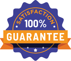 100% Satisfaction Guarantee Seal
