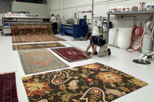 Area Rugs of Various Sizes Pre-Inspection